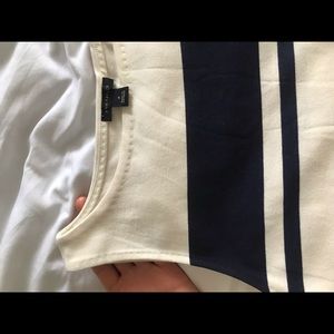 Ann Taylor thick boat neck tank